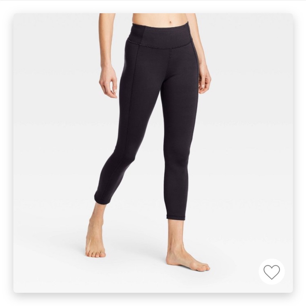 NWT All in Motion Women's Simplicity Mid-Rise Leggings 31”, Size S Long